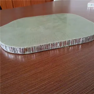 Sandwich panel and sheet of aluminum honeycomb core