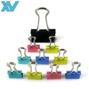 Clips de reliure en métal noir de 32 mm, papeterie de bureau, clips de type <span class=keywords><strong>bulldog</strong></span> - Product Image 6