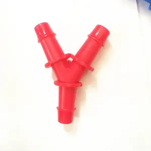 China fabricante de plástico PP molde de injeção para o conector da mangueira de forma Y forma 3