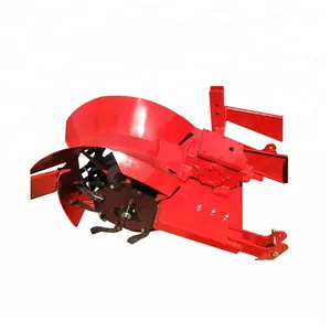 Agricultural machine rotary blade gearbox trencher