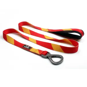 Luxury custom color polyester material pp pet leash