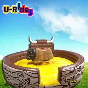 Venta caliente Parque de Atracciones inflable Bull rodeo simulador Montar la máquina para la venta