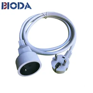Hot Quality CE Certificate VDE Europe 90 Degree Extension Cord
