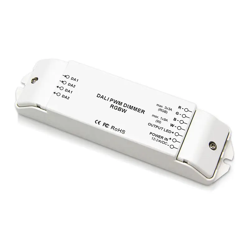 3 years warranty 4 channels led rgbw light led dali dimming controller