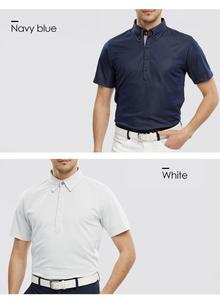 <span class=keywords><strong>2018</strong></span> En Gros hommes de blanc personnalisé de sport de golf <span class=keywords><strong>polo</strong></span> chemises - Product Image 3