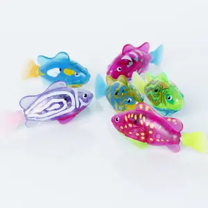 Emitting electric electronic pet fish swimming fish magical music turbot machine will swim swimming bath toys