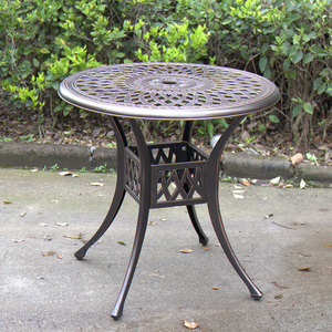 ชุดเฟอร์นิเจอร์อลูมิเนียมสำหรับกลางแจ้ง 5 ชิ้น โต๊ะรับประทานอาหาร 4 <span class=keywords><strong>ที่</strong></span>นั่ง พร้อมโต๊ะ 1 ตัว - Product Image 3