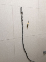 Chaussette de câble galvanisée 25-70 mm² / Chaussette de tirage de câble en zinc / Pivot de tirage de câble