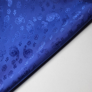 Mô Hình Cổ Điển Paisley <span class=keywords><strong>Viscose</strong></span> <span class=keywords><strong>Polyester</strong></span> Jacquard Lót Satin Vải Cho Đồng Phục Và Hàng May Mặc Nhuộm Đồng Bằng Blazer Áo Khoác - Product Image 2