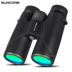 SUNCORE prismáticos para adultos. Prismáticos prismáticos compactos, ligeros, resistentes al agua, 10x42 /8X42, Bak4. Binocular HD para observación de aves