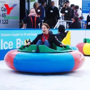 Professional Manufacturer Amusement Park Equipment Attraction Inflatable Ice Bumper Cars