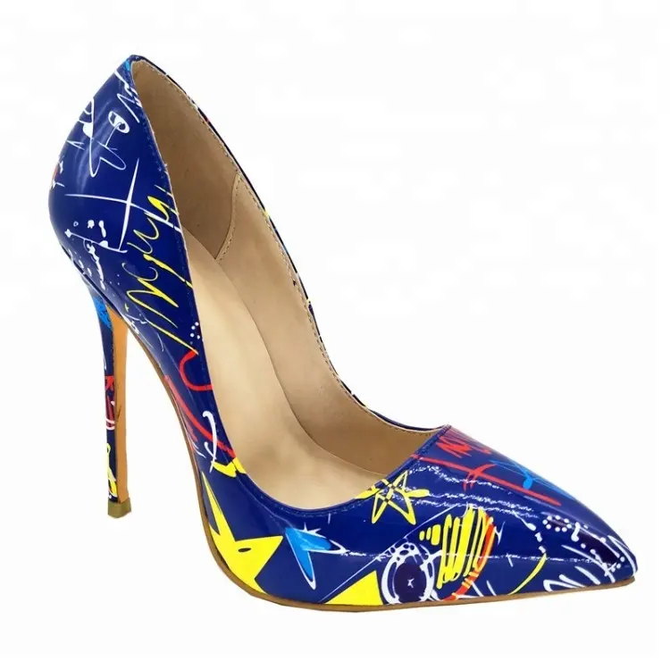 Anmairon wholesale new fashion multicolor ladies shoes high heels women pumps
