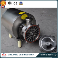 Pompe à lait fixation automatique, sanitaire, auto-amorçante pour le lait maternel, ss304/ss316