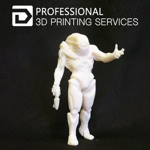 O projeto feito sob encomenda 3d impressão dos desenhos animados modelo de impressão de plástico