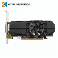 Used GIGABYTE High Quality GeForce GTX1050 OC Low Profile 2G GDDR5 Graphics Card