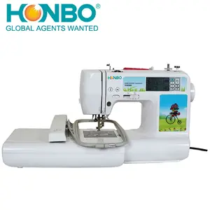 HB-890B มัลติฟังก์ชั่ครอบครัวครัวเรือนเครื่องเย็บปักถักร้อยสำหรับบ้าน