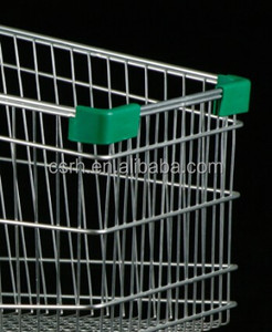 RH-SG150 150L 980*580*995Mm 5''PU Wheel Mở Cửa Hàng Tạp Hóa Đức Siêu Thị Mua Sắm Xe Đẩy - Product Image 4