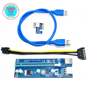 PCI-E x1 à x16 <span class=keywords><strong>Riser</strong></span> Card pour <span class=keywords><strong>carte</strong></span> <span class=keywords><strong>Graphique</strong></span> 6Pin USB3.0 <span class=keywords><strong>Riser</strong></span> - Product Image 3