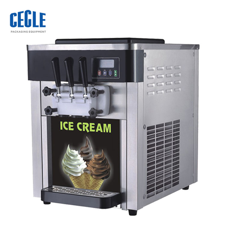 Большая емкость машина для мороженого BQL-818T Настольный агрегат для производства мягкого мороженого агрегат для изготовления мягкого мороженого машина коммерческий для продажи