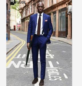 <span class=keywords><strong>Traje</strong></span> de Negocios <span class=keywords><strong>Azul</strong></span> Rey de Moda para Hombre, Chaqueta, Pantalón y <span class=keywords><strong>Corbata</strong></span>, YF057 - Product Image 3