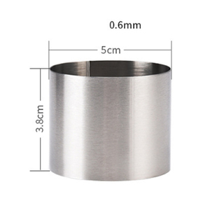 <span class=keywords><strong>Mini</strong></span> anneau rond de pâtisserie alimentaire, anneau de mousse, moule à gâteau - Product Image 5