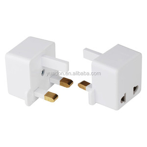 Examen et Guide D'achat de Aller <span class=keywords><strong>Voyage</strong></span> Adaptateur 2 Pin Plug Euro dans 3 Broches ROYAUME-UNI - Product Image 1