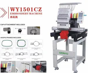 Компьютеризированная вышивальная машина Wonyo с одной головкой, 360*510 мм, рабочая зона