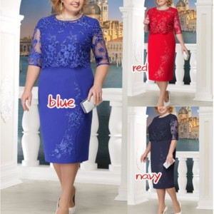 YSMARKET Mùa Hè Phụ Nữ Giản Dị Thời Trang Váy Nửa Tay Áo Mỏng Sexy Party Prom Feminina Vestido Nữ Váy Cộng Với Kích Thước S-5XL - Product Image 4