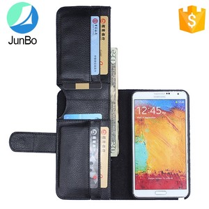Couverture de chiquenaude de <span class=keywords><strong>pochette</strong></span> pour <span class=keywords><strong>samsung</strong></span> note <span class=keywords><strong>3</strong></span> pu cuir cas de téléphone portable - Product Image 1