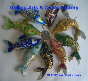 2015 cloisonne encantos <span class=keywords><strong>de</strong></span> pescado encanto colgantes y <span class=keywords><strong>amuletos</strong></span> para collar - Product Image 5