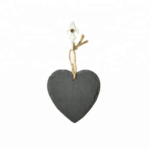 China <strong>Suppliers</strong> <strong>Wholesale</strong> <strong>Christmas</strong> Decoration Slate <strong>Christmas</strong> <strong>Ornaments</strong> Heart Shape - Product Image 3