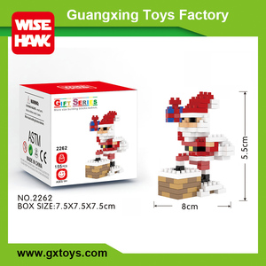 Đồ Chơi Giáo Dục Giáng Sinh Gồm <span class=keywords><strong>9</strong></span> Khối Xếp Hình Siêu Nhỏ Bằng Nhựa Bán Chạy Cho Năm 2022 - Product Image 2