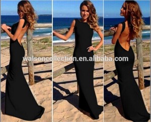 Thương mại đảm bảo <span class=keywords><strong>walson</strong></span> hot backless xỏ dress slim dài băng đảng dress cocktail dress cộng với kích thước - Product Image 3