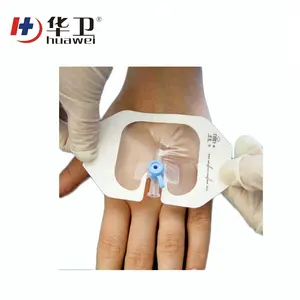 IV catheter fixing transparent dressing waterproof PU film