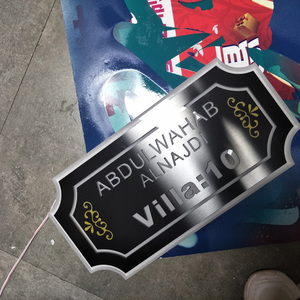 ป้ายทะเบียนห้องสแตนเลสไทเทเนี่ยมสีดำตัวเลข<span class=keywords><strong>ห้อง</strong></span>อะคริลิคความสว่างสูงไฟ LED หมาย<span class=keywords><strong>เลข</strong></span>ประตูโรงแรมเลขประตู - Product Image 4