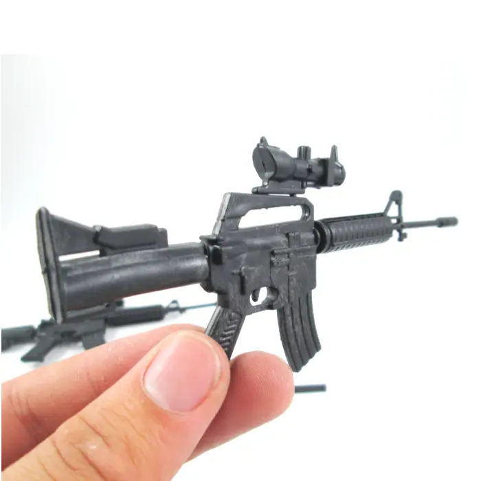 Kustom Membuat Anak-anak DIY Bermain Plastik Kecil Pistol Mainan Anak Plastik Gun Mini Senjata