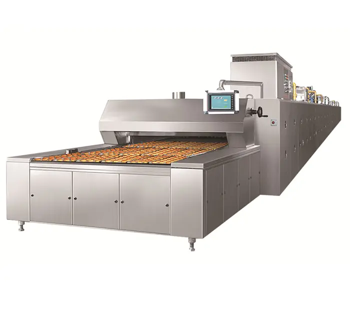 Professional manufacturer of bakery equipment offers industrial baking tunnel oven design