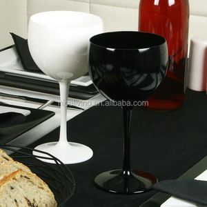 <span class=keywords><strong>Policarbonato</strong></span> globo vino gafas negro 12,3 oz / 350ml - Product Image 2