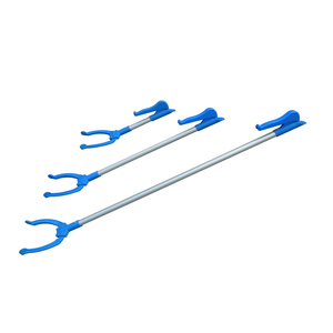 Recogedor de basura de plástico y aluminio, herramientas de jardinería de varios tamaños, color azul, recogedor de basura - Product Image 2