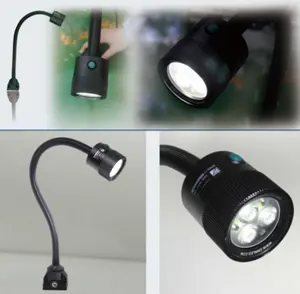 Lámpara de trabajo mecánica Flexible, ONN-M3W, 24v, IP65 CE FCC