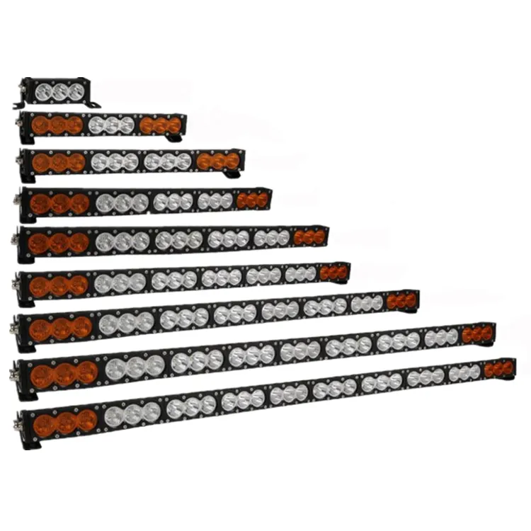 HT-24240 double color flash off road amber multicolor 240W led light bar