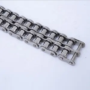 Drive Ketting Duplex Rvs Roller Chain Hollow Pin Chain C2042