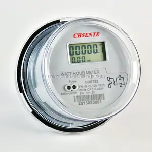 DDS7666 eenfase remote voor elektrische meter stop met ronde power smart meter socket