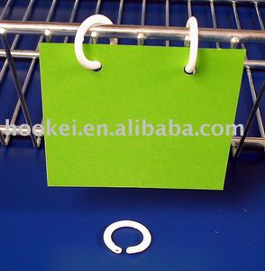 ห่วงพลาสติกกลมแบบแยกส่วน ห่วงพลาสติกวงรีแบบแยกส่วน - Product Image 3