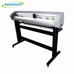 Bascocut 48 inç genişlik kesme etiket vinil Plotter kesme makinesi/Plotter de corte