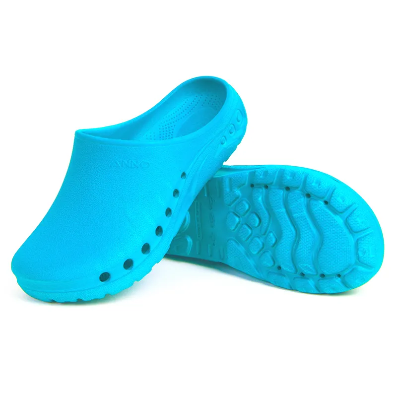 Anno Красочные легкие сабо для кормления Eva инъекционные ботинки летние сабо безопасная обувь ане1302 унисекс 37-46