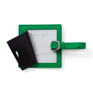 Modèle d'étiquette de bagage imprimable <span class=keywords><strong>gratuit</strong></span>, étiquette de bagage en cuir vierge - Product Image 1