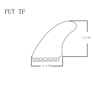 Aletas de <span class=keywords><strong>tabla</strong></span> de <span class=keywords><strong>surf</strong></span> TF twin, <span class=keywords><strong>quilla</strong></span> tradicional de nido de abeja, aletas de una sola pestaña, buena calidad - Product Image 5