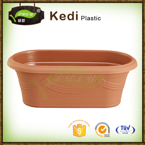 Planteuses rectangulaires en <span class=keywords><strong>plastique</strong></span> coloré, pièces, usage intérieur et extérieur, bon marché - Product Image 6