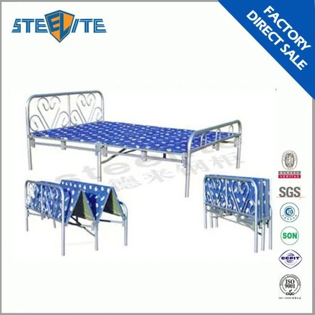 Hot selling latest metal bed designs folding bed camping tent